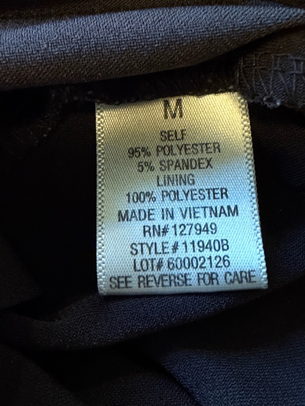 SOHO Apparel Classic Black Drawstring Waist Dress Pockets (GUC) - Picture 13 of 13